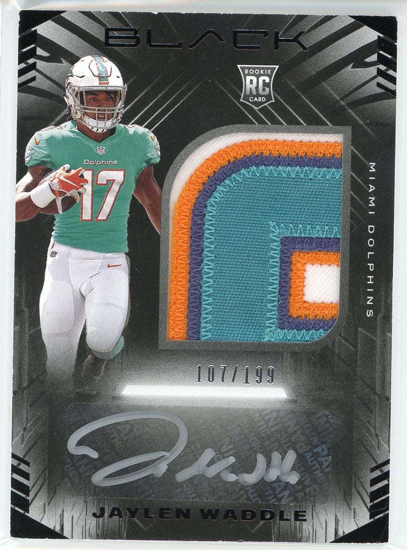 At Auction: (#'d /99) 2021 Panini Black Rookie Influx Patch Zach