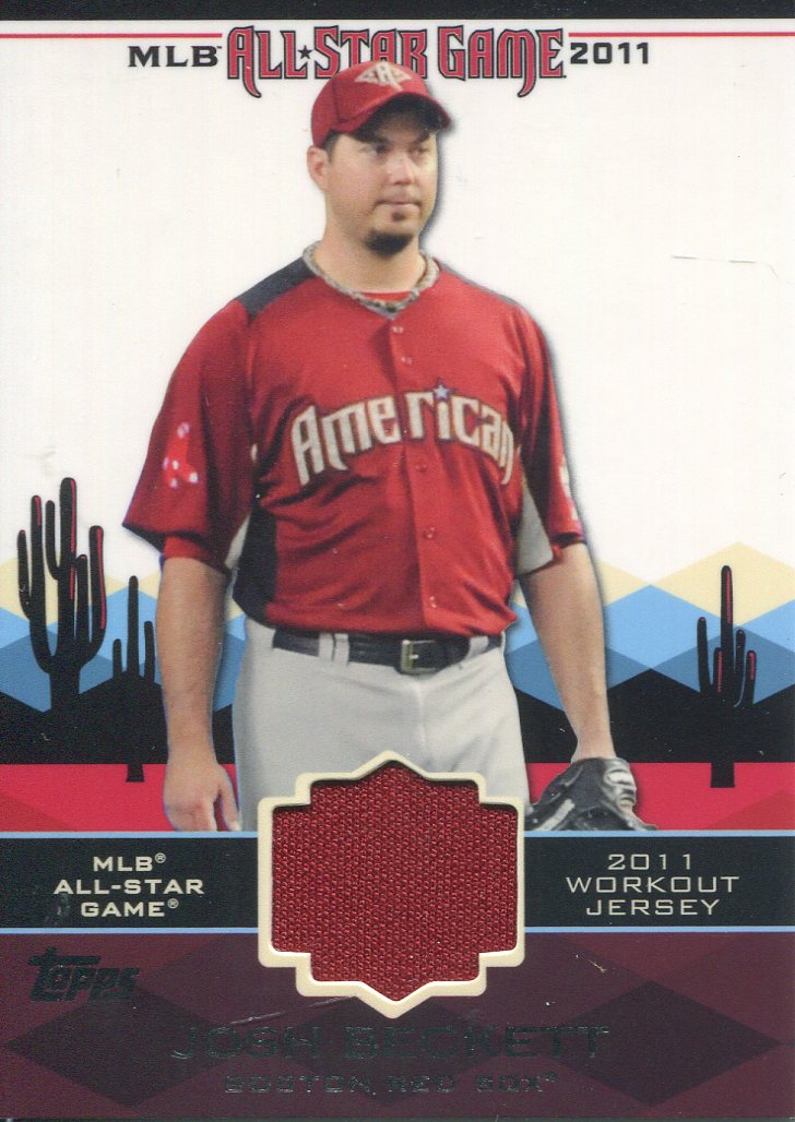 Josh Beckett 2011 Topps Game-Worn Jersey Card