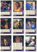 1996 Los Angeles Lakers Upper Deck Team Set of 9 Cards