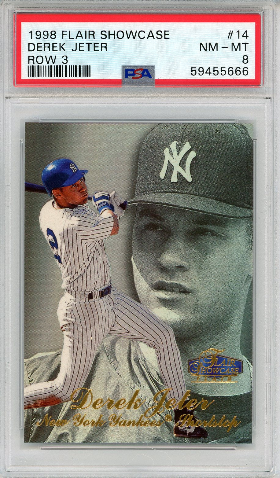 1999 Pacific Prism Holographic Purple Derek Jeter #100 PSA 10 POP