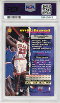 Michael Jordan 1993 Topps Stadium Club Members Only Card #169 (PSA NM 7)