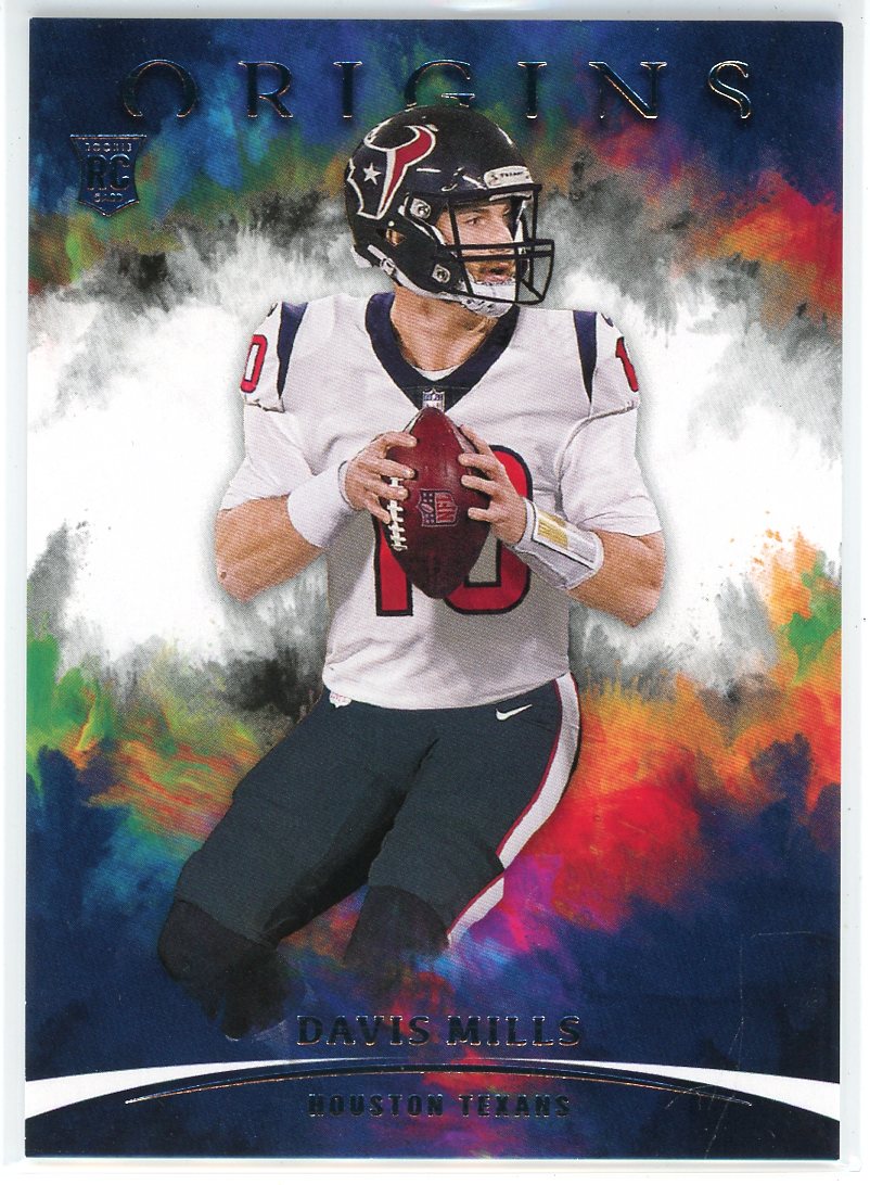 2021 Panini Rookies & Stars Davis Mills Year One Jersey Rookie RC #23  Football