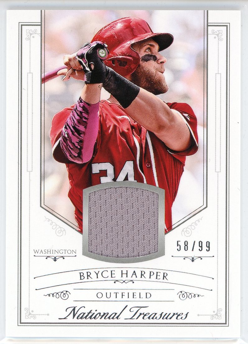  Bryce Harper Signed Printed Poster Autograph Photo