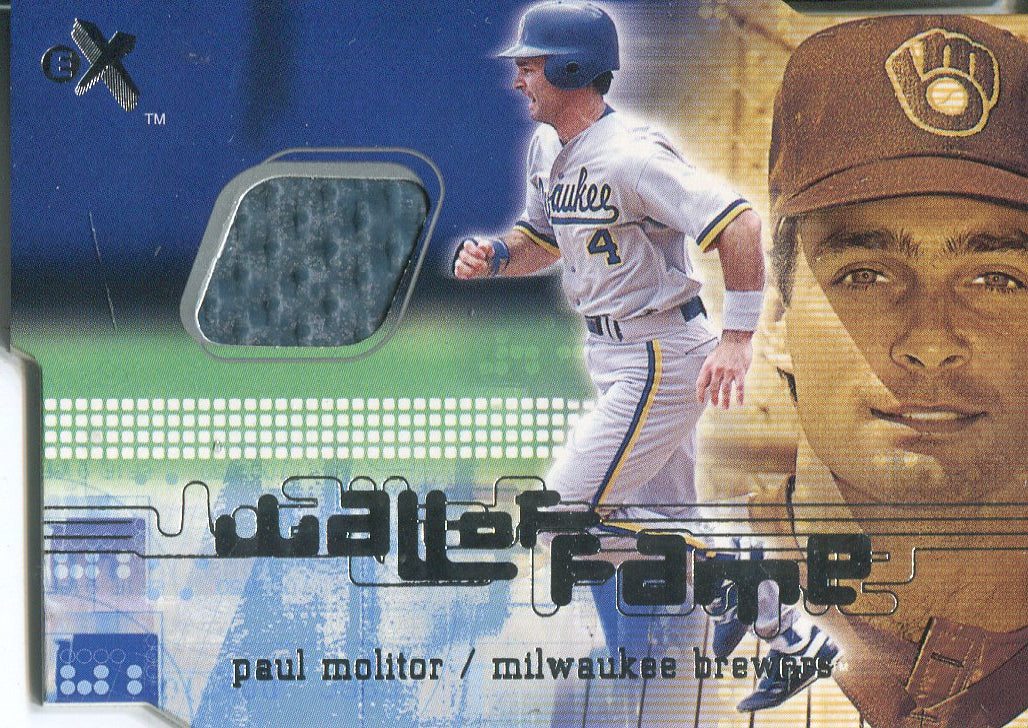 Paul Molitor 2001 Fleer Jersey Card