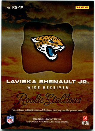 Laviska Shanault Rookie Stallions Panini Playoff Jersey Card 2020