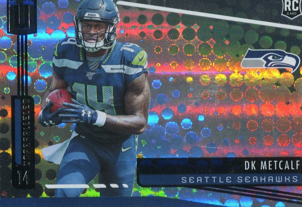 DK Metcalf 2019 Panini Unparalleled Rookie Card