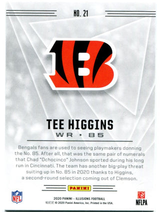 Tee higgins Panini illusions 2020 Rookie Card