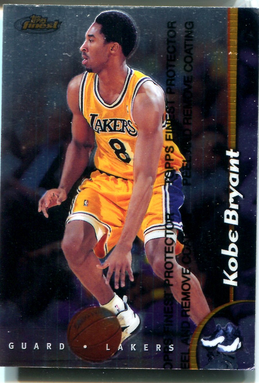 Kobe Bryant 1999 Topps Finest #175 W/Coating | Hollywood Collectibles