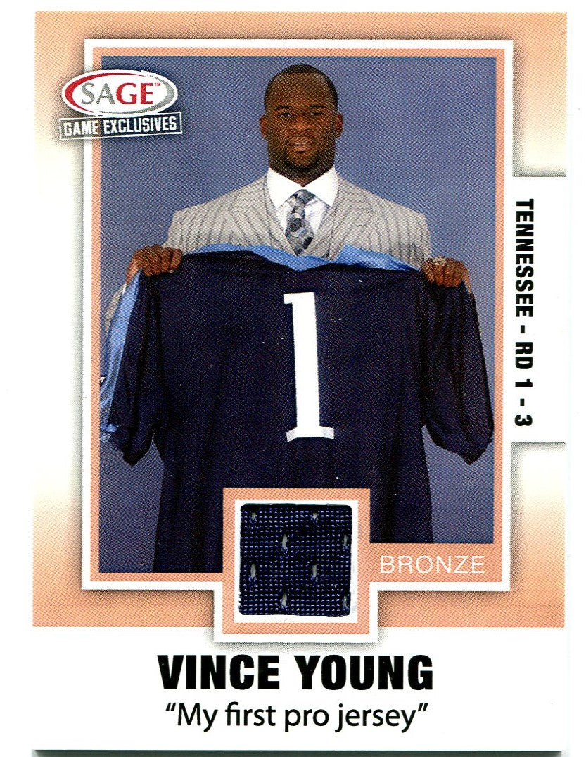 Shop Vince Young Tennessee Titans Autographed Blue Jersey