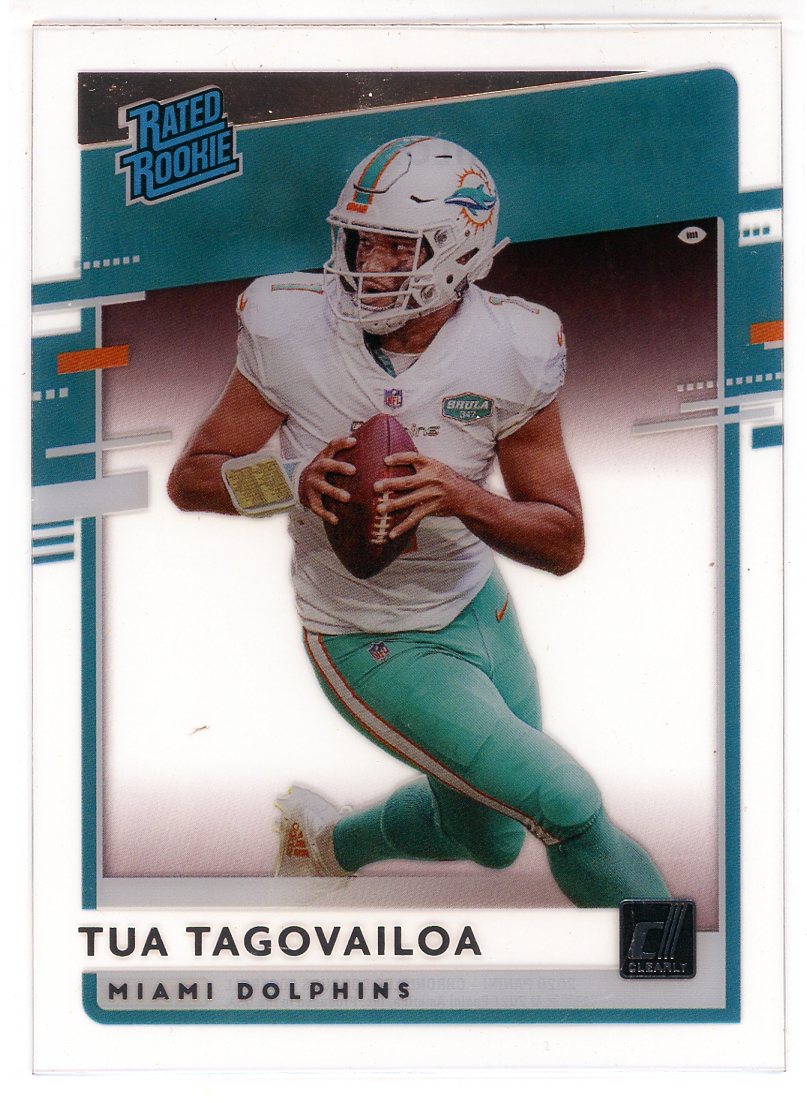 NFL 2020 Panini Chronicles Donruss Football Tua Tagovailoa RR-TT [Rated  Rookie]