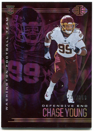 Chase Young Panini Illusions 2020 Rookie Card 232/399