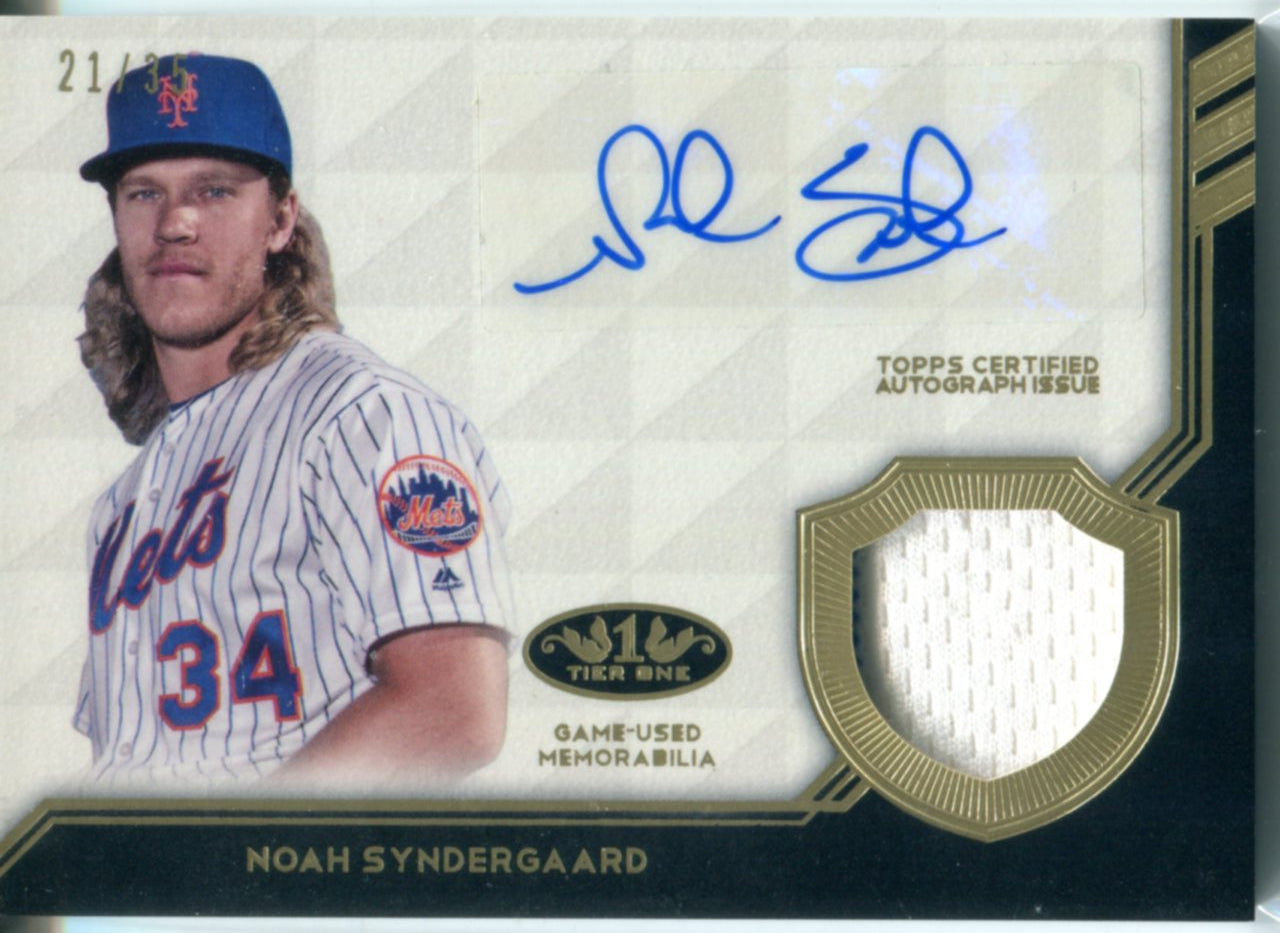 Noah Syndergaard Memorabilia, Autographed Noah Syndergaard Collectibles