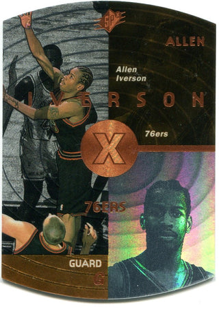Allen Iverson Upper Deck SPx 1998