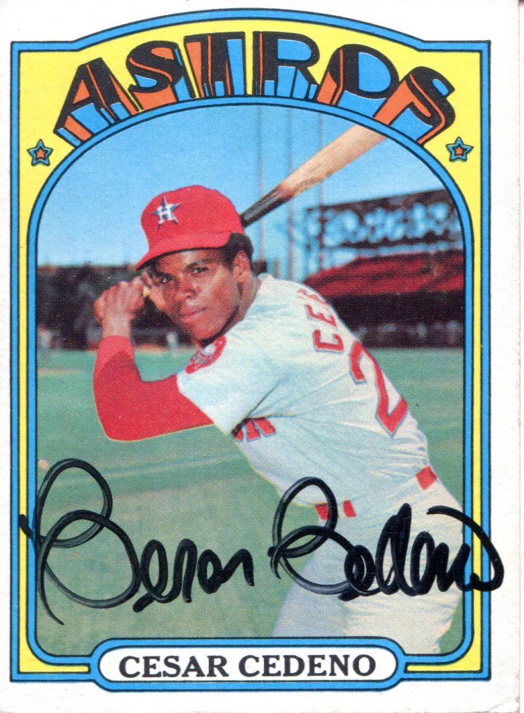 1972 Topps Cesar Cedeno