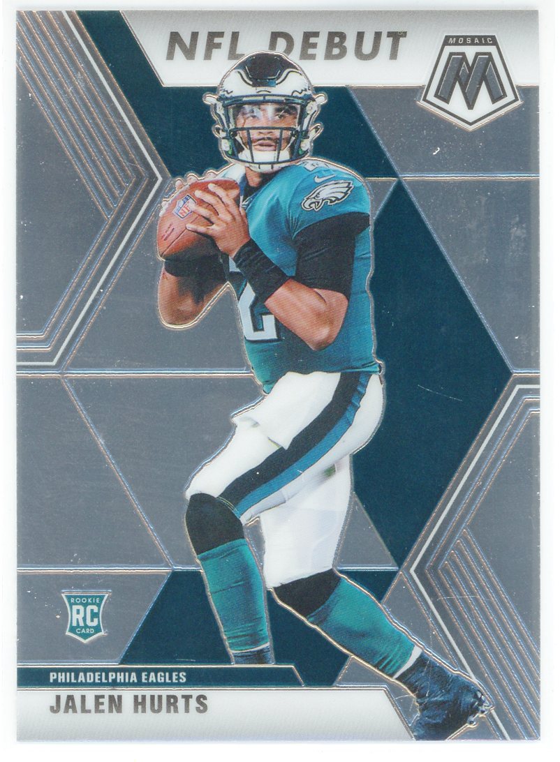 Jalen Hurts 2020 Mosaic NFL Debut - Reactive Orange #265 Price Guide -  Sports Card Investor