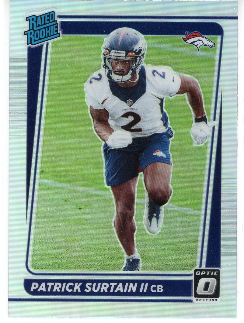 NFL 2021 Instant Football Black & White Rookies Patrick Surtain II BW38 [1 of 2728]