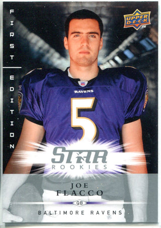 Joe Flacco 2008 Upper Deck First Edition Rookie Card