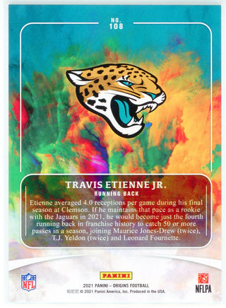 Travis Etienne Jr. 2021 Panini Origins Rookie Card #108