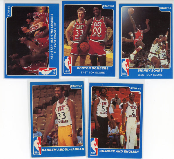 1983 Star Card All-Star Game Set 1-32
