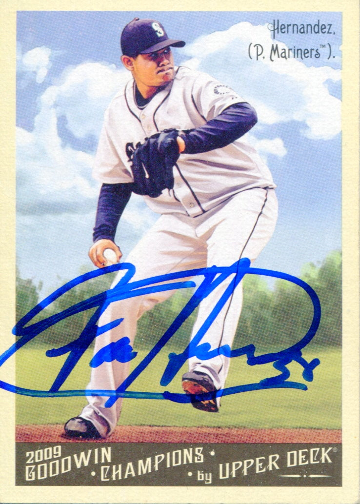 Felix Hernandez Memorabilia, Autographed Felix Hernandez