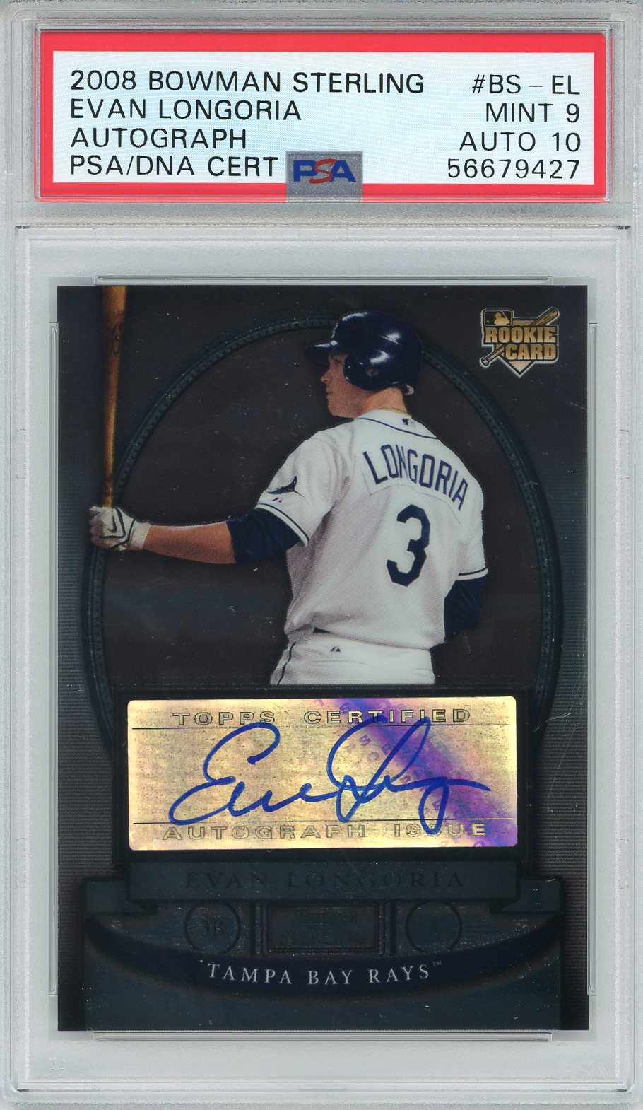 Evan Longoria Topps Jersey Card