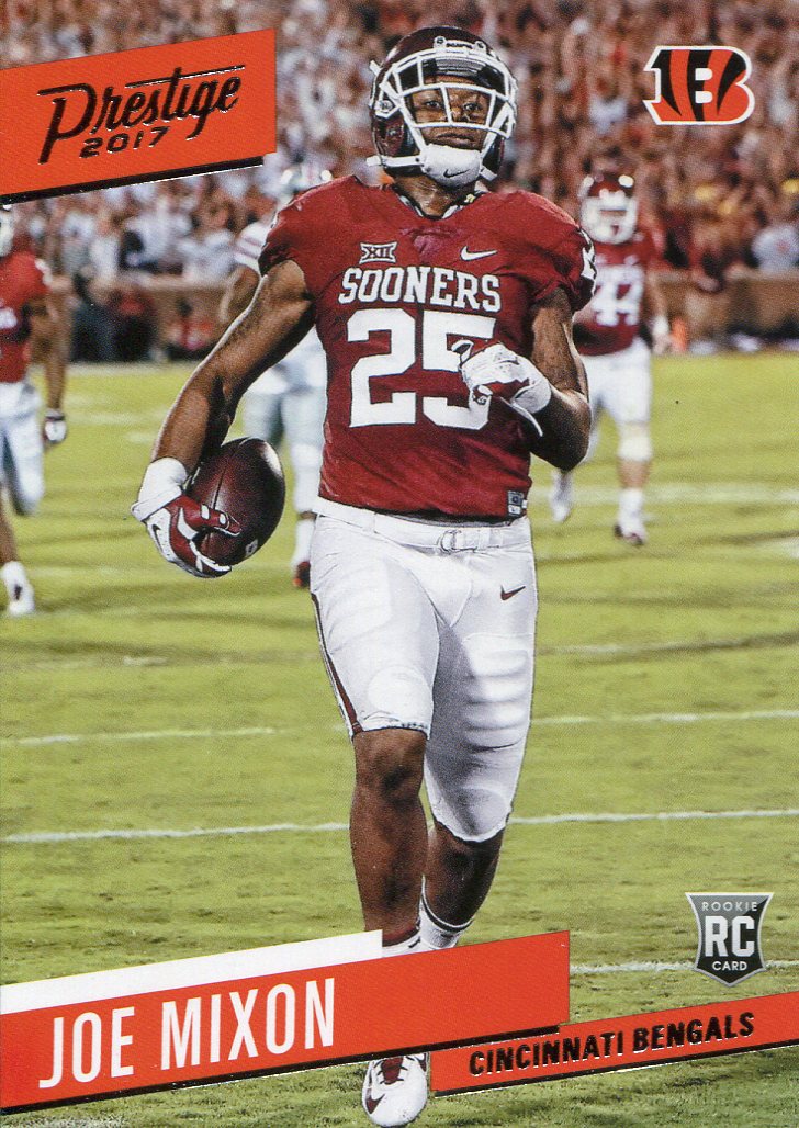 Joe Mixon 2017 Panini Prestige Rookie Card