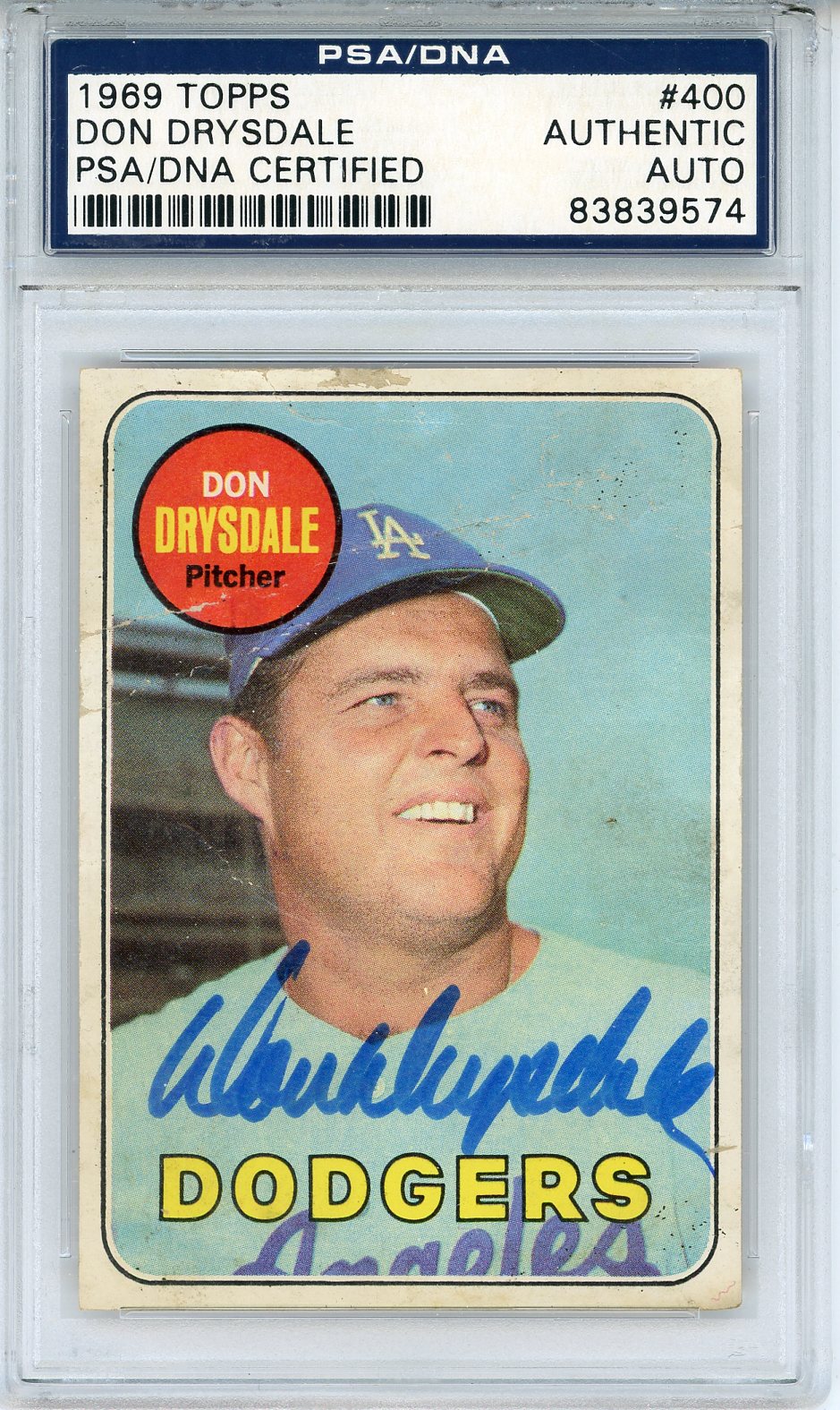 Don Drysdale Signed Picture - 8x10