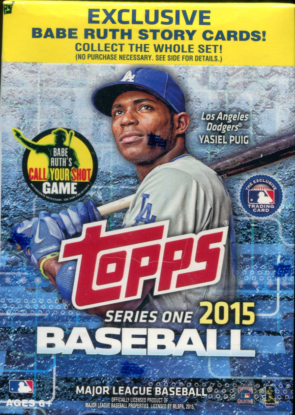 2015 Topps Baseball Series One Baseball Blaster Box Sealed