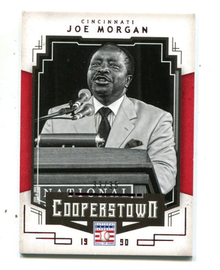 Joe Morgan 2015 Panini Cooperstown #56 Card 33/25