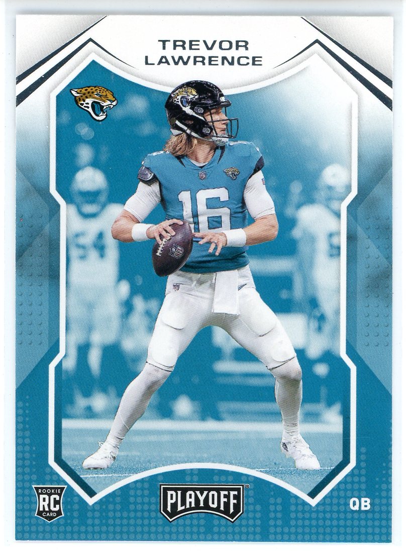 Trevor Lawrence 2021 Panini Chronicles Playoff Momentum Rookies # PMR- -  Collectible Craze America