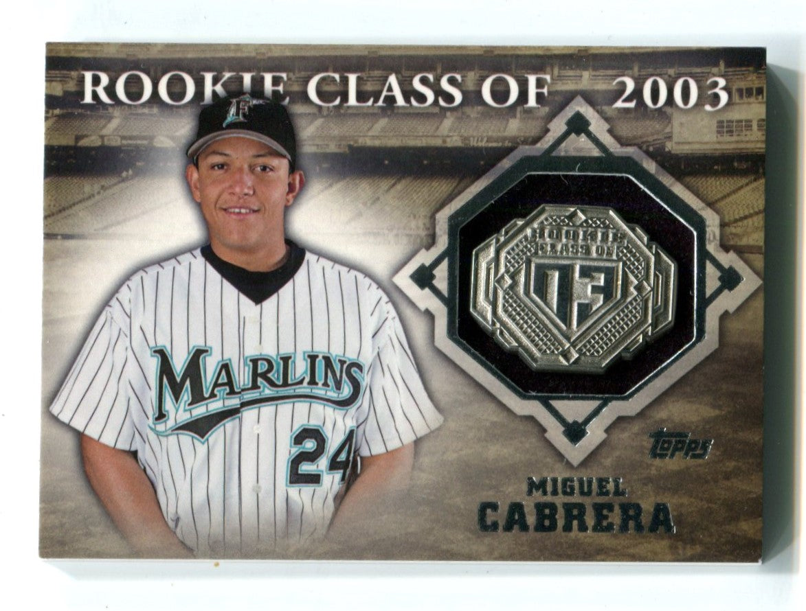 Miguel Cabrera 2014 Topps Rookie Class #CR20 Class Ring Card