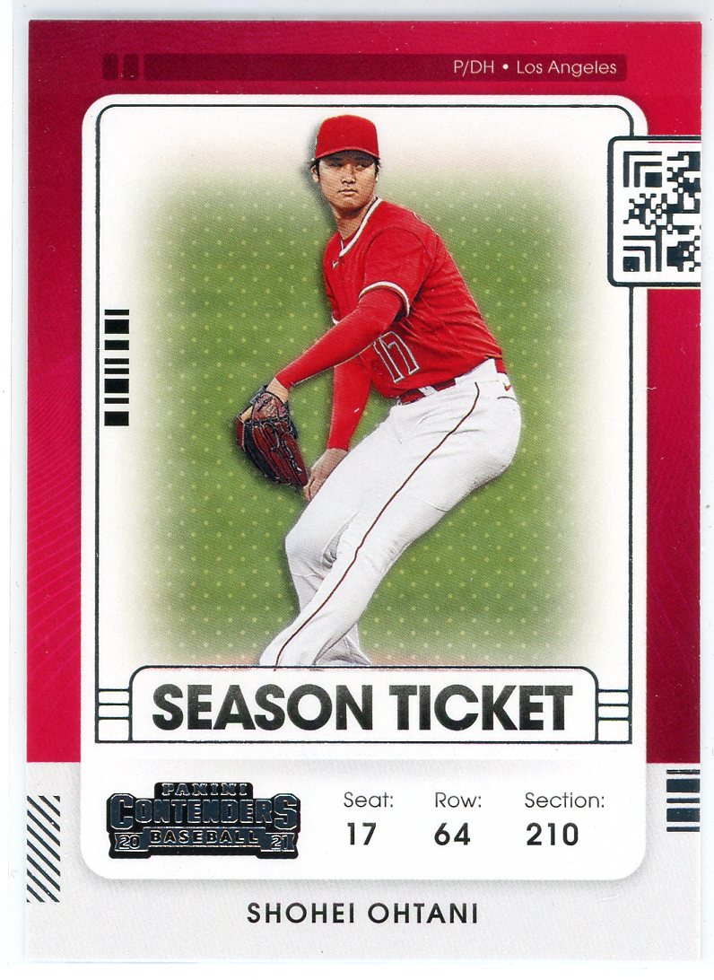 認定数1  psa 10 大谷翔平 2021 PANINI CONTENDERS Shohei Ohtani 2021 Panini Contenders Optic Season Ticket