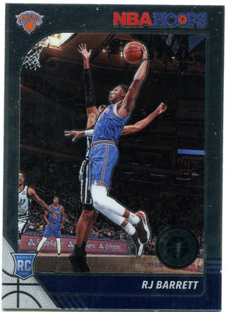 RJ Barrett NBA Hoops Rookie Card Premium Stock