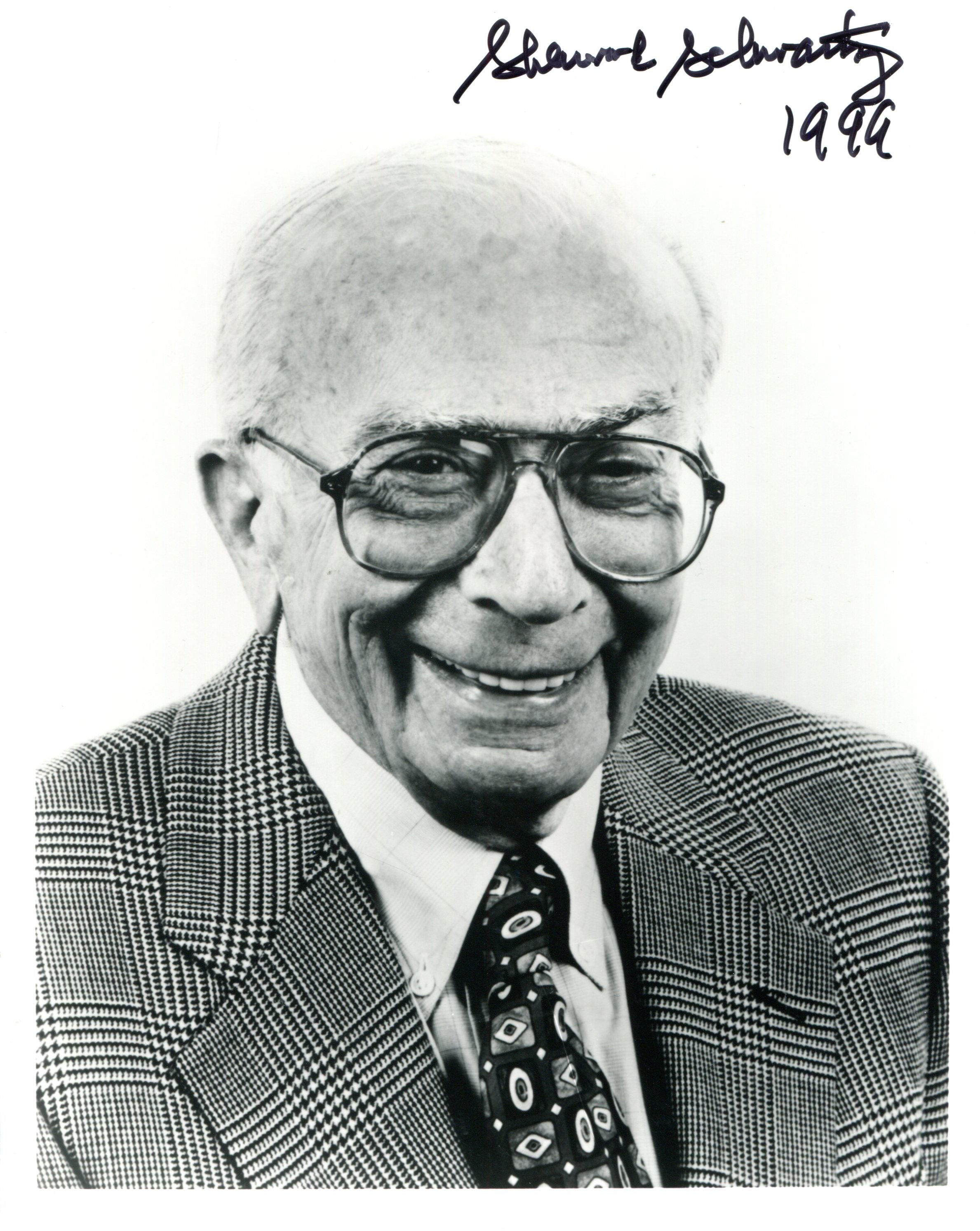 Sherwood Schwartz Autographed 8x10 Portrait Photo | Hollywood Collectibles