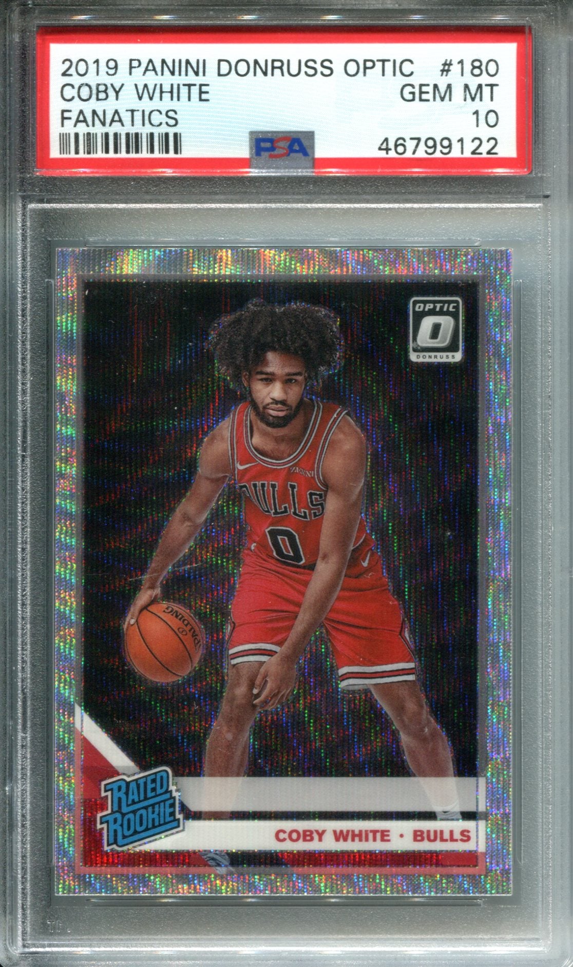 Coby White Signed Jersey (PSA)