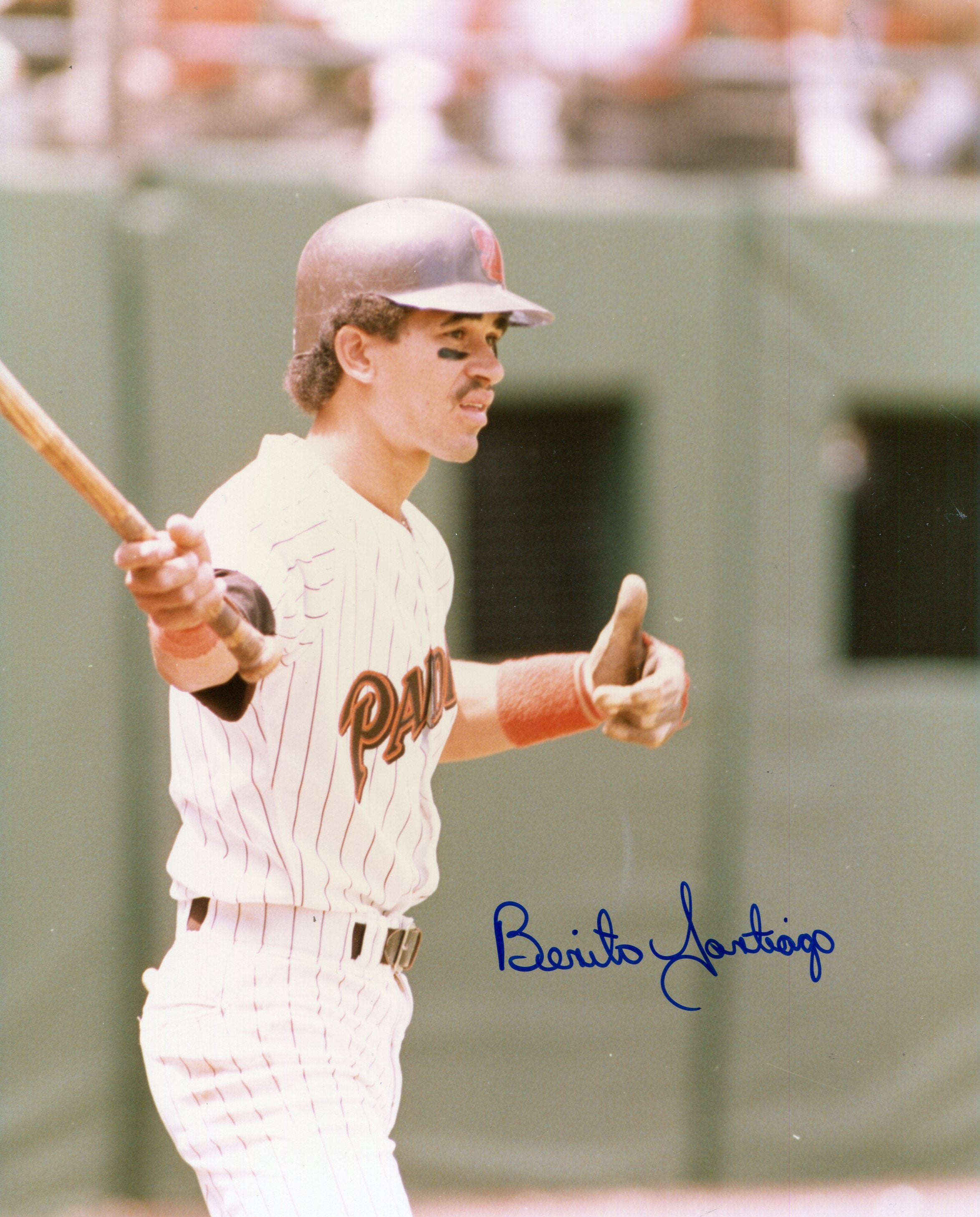 Benito Santiago Autographed 8x10 Photo1