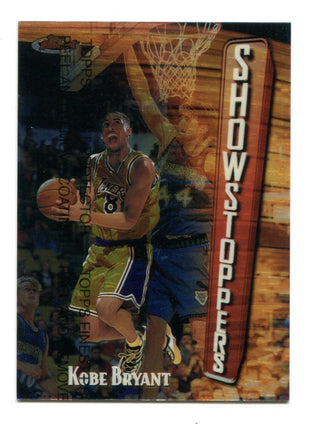 Kobe Bryant 1998 Topps Showstoppers #262 Card W/Coating