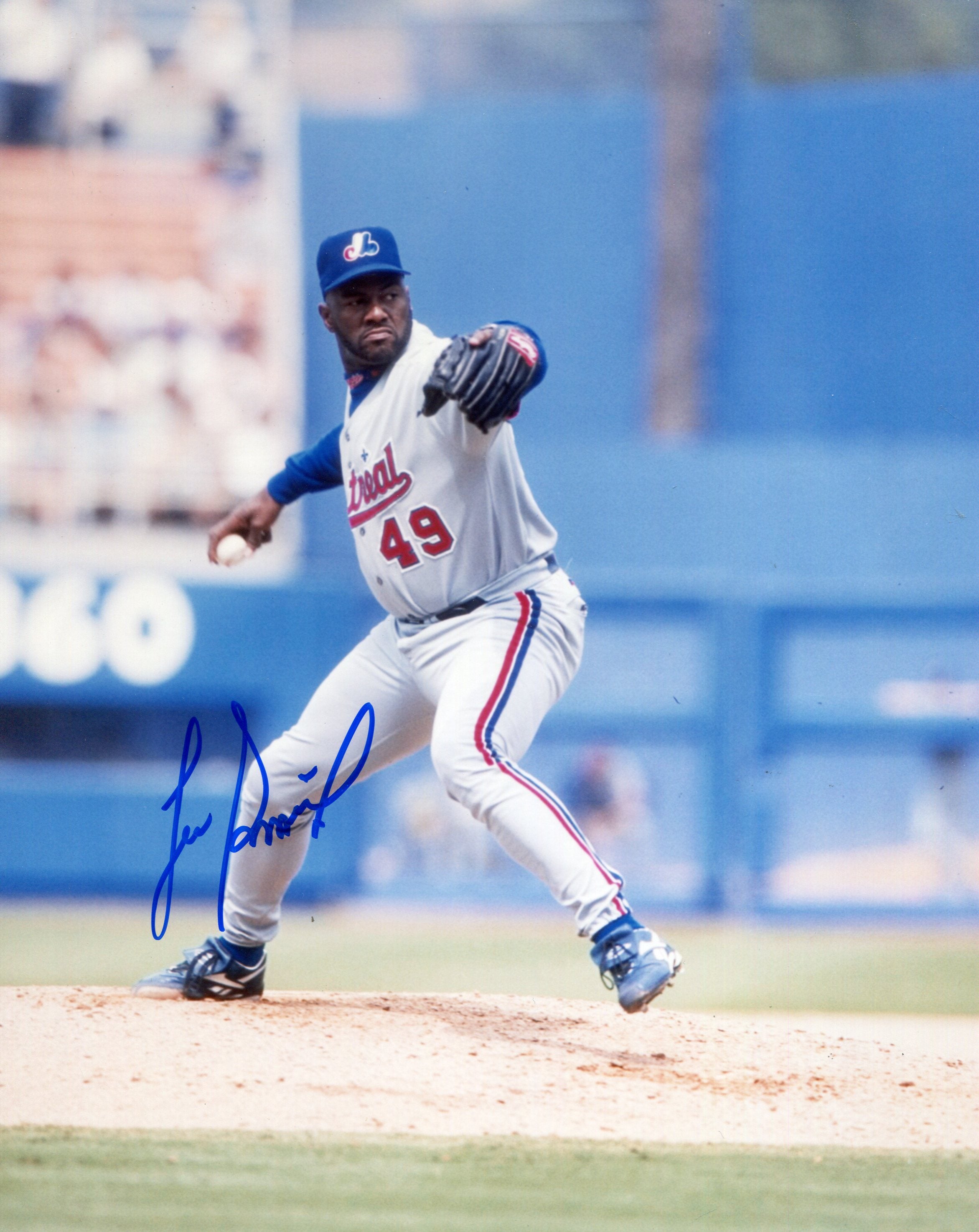 Lee Smith Autographed Signed 8X10 Chicago Cubs Photo - Autographs