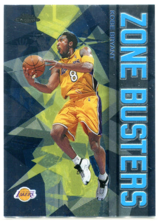 Kobe Bryant 2003-04 Topps Chrome Zone Busters Card #ZB8