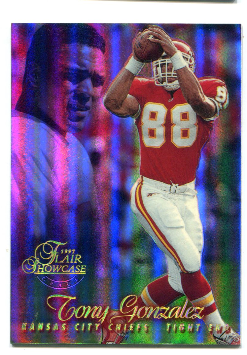 Tony Gonzalez Home Jersey Sticker for Sale by designsheaven