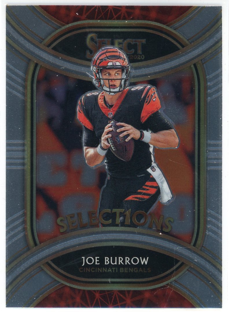 Joe Burrow Cincinnati Bengals Autographed 2020 Panini Select