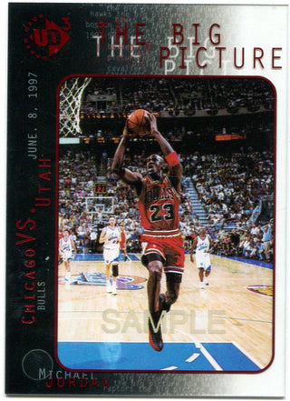 Michael Jordan Upper Deck UD3 The Big Picture