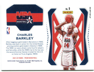 Charles Barkley Panini Prizm USA Basketball 2021