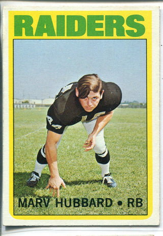 Marv Hubbard 1972 Topps Card #54