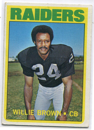 Willie Brown 1972 Topps Card #28