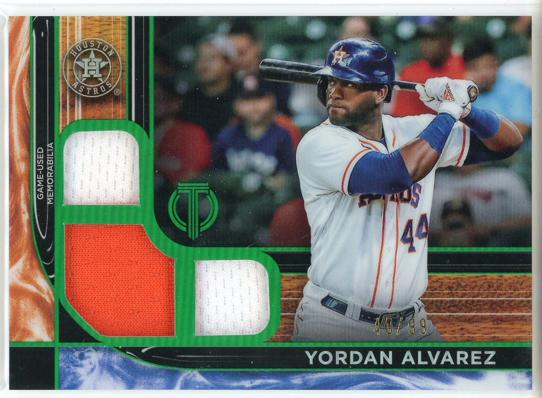 Yordan Alvarez Triple Rip card : r/baseballcards