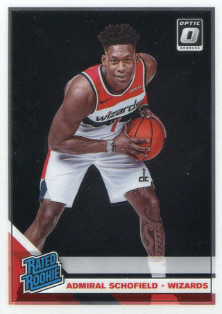 Admiral Schofield 2019-20 Donruss Optic Rated Rookie Card