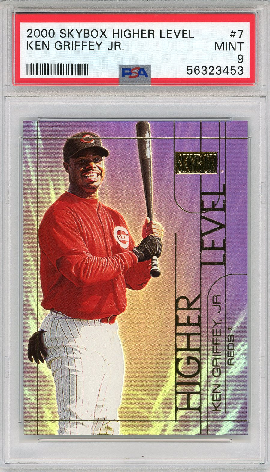 Ken Griffey Jr. Game-Used Bat PSA Graded 7