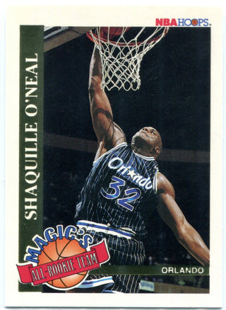 Shaquille O'Neal 1993 NBA Hoops All-Rookie Team Card