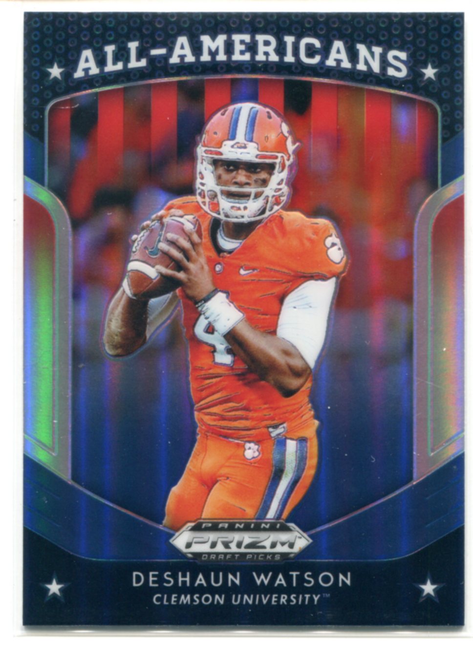 : Deshaun Watson Autographed Clemson Custom White